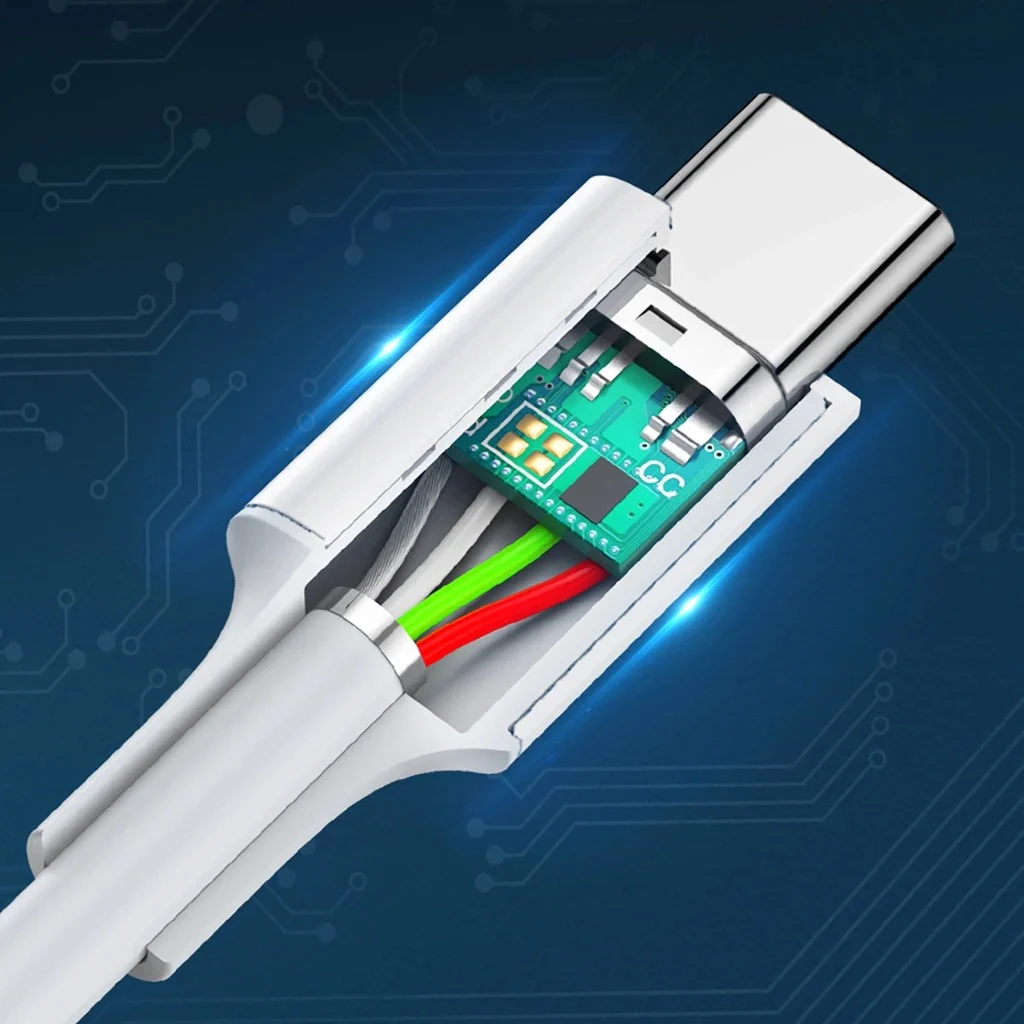 Ugreen USB-C 2.0 Male to USB-C 2.0 Male 3A Data Cable - 1.5m (White) (US264/60519) - Image 5