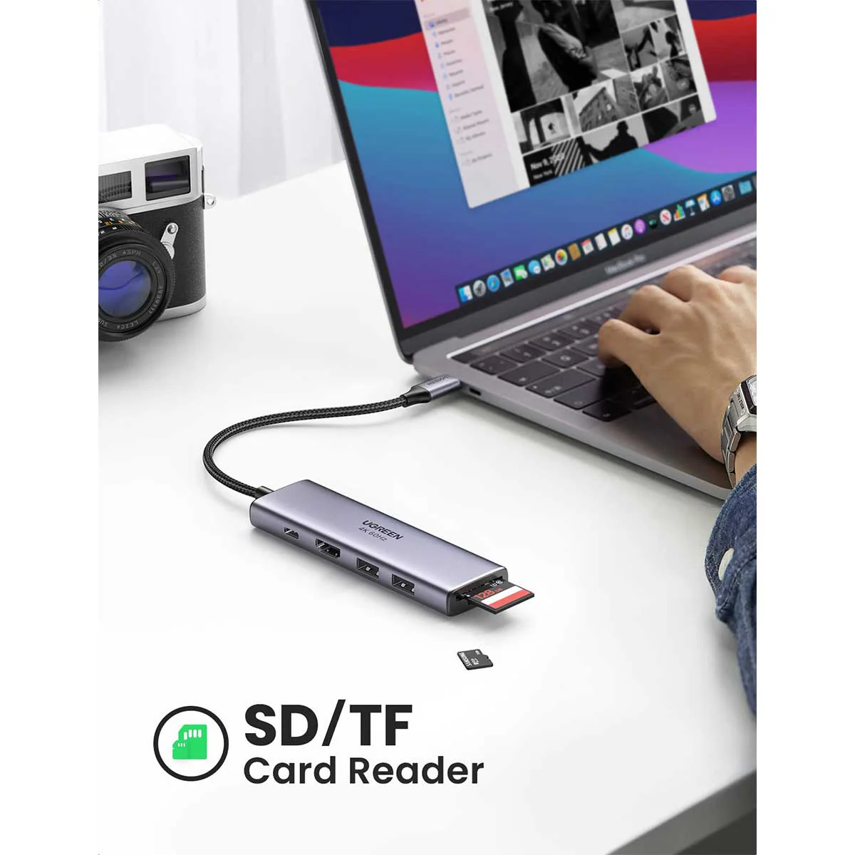 UGreen USB-C 6-In-1 Multifunction Adapter (CM498/15852) - Image 6