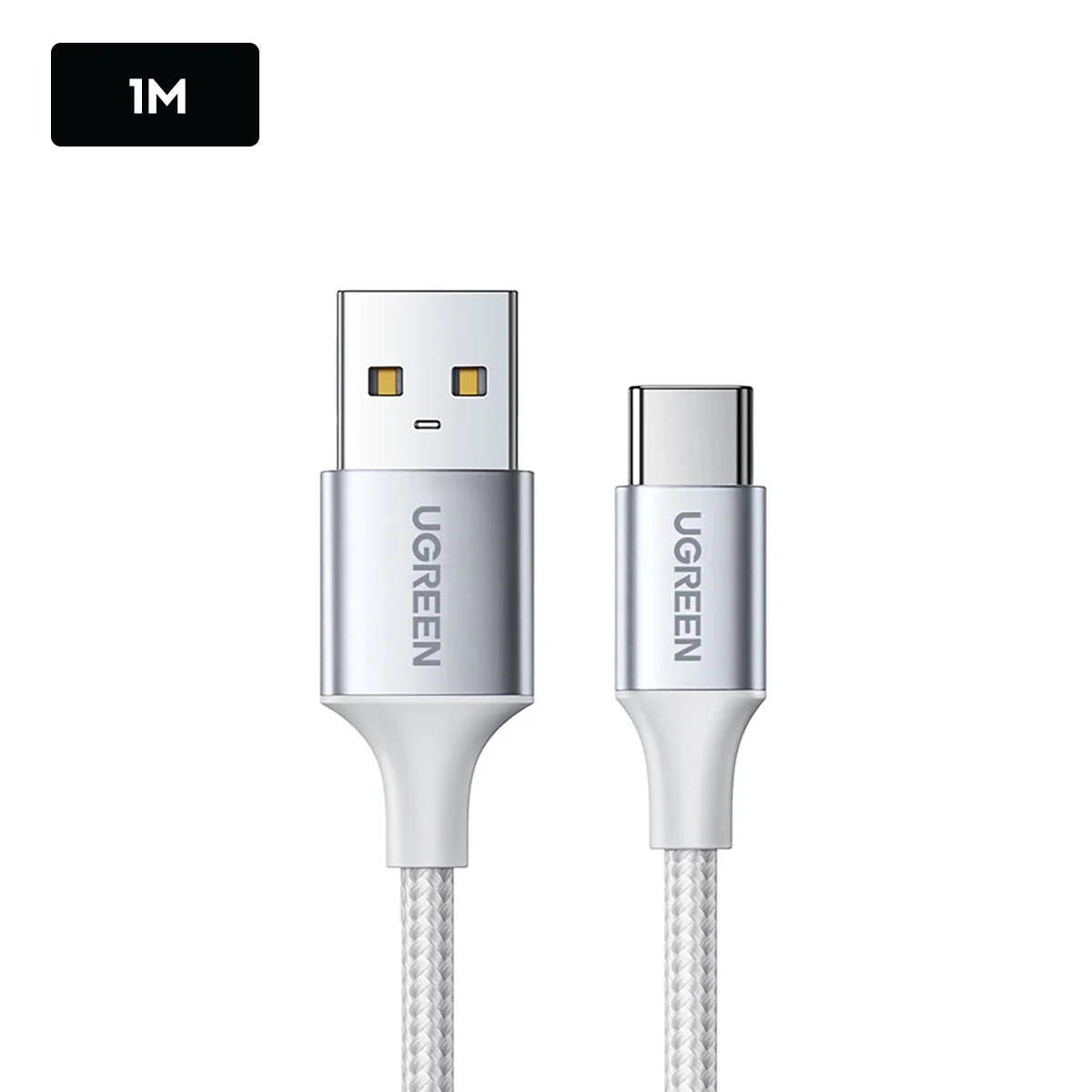 Ugreen USB-C Male to USB-A 2.0 Male Cable - (White) (1m, 2m, 3m) - Image 2