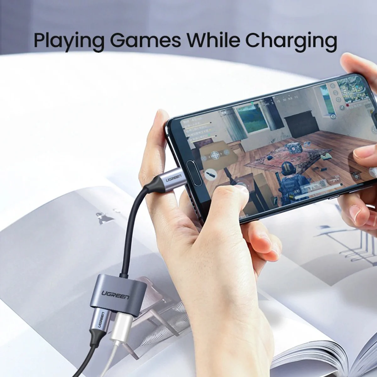Ugreen USB-C One-Two Converter (CM232/60165) - Image 5