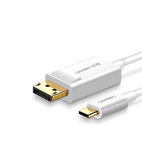 Ugreen USB-C To DP Cable 1.5M (White) (MM139/40420) - Image 3