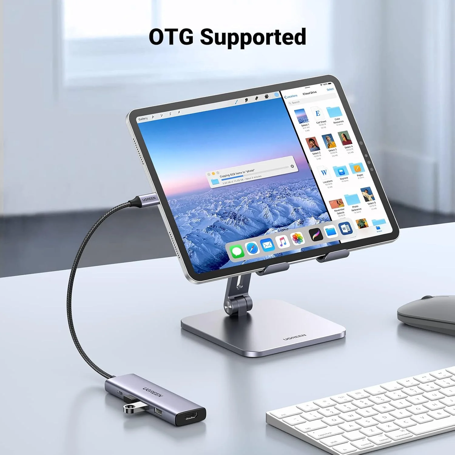 Ugreen USB-C to HDMI + 3xUSB 3.0 A + PD Power Converter (5-in-1) Multifunction Adapter (CM511/15597) - Image 7