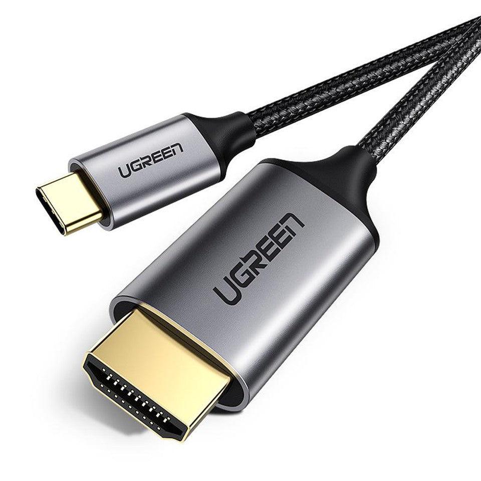 UGREEN USB-C To HDMI Cable 1.5M (Gray Black) (MM142/50570) - Image 3