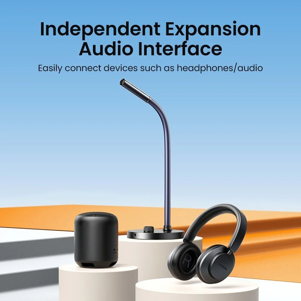 Ugreen USB Desktop Microphone (Black) (CM564/90416) - Image 7
