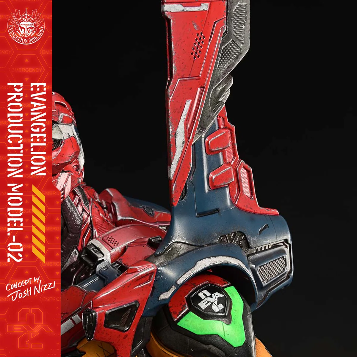Ultimate Diorama Masterline Evangelion: Evangelion Production Model-02 - Concept by Josh Nizzi (DX Bonus Version) Pre-Order Downpayment - Image 25