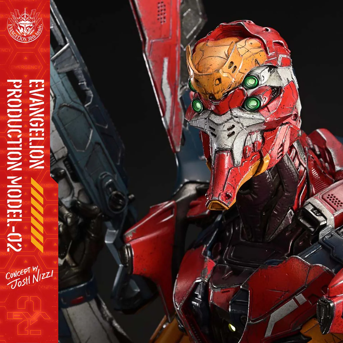 Ultimate Diorama Masterline Evangelion: Evangelion Production Model-02 - Concept by Josh Nizzi (DX Bonus Version) Pre-Order Downpayment - Image 34