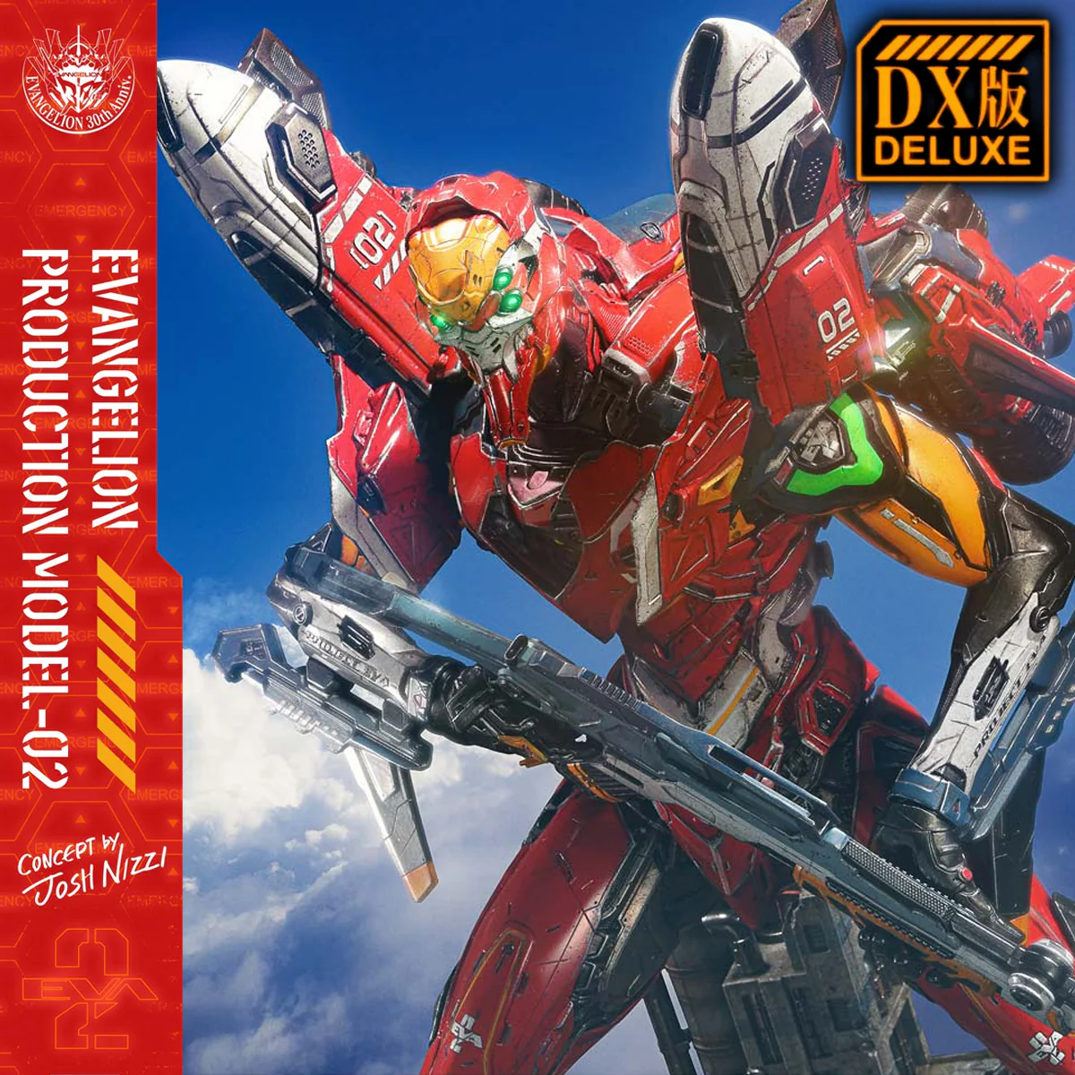 Ultimate Diorama Masterline Evangelion: Evangelion Production Model-02 - Concept by Josh Nizzi (DX Bonus Version) Pre-Order Downpayment - Image 9