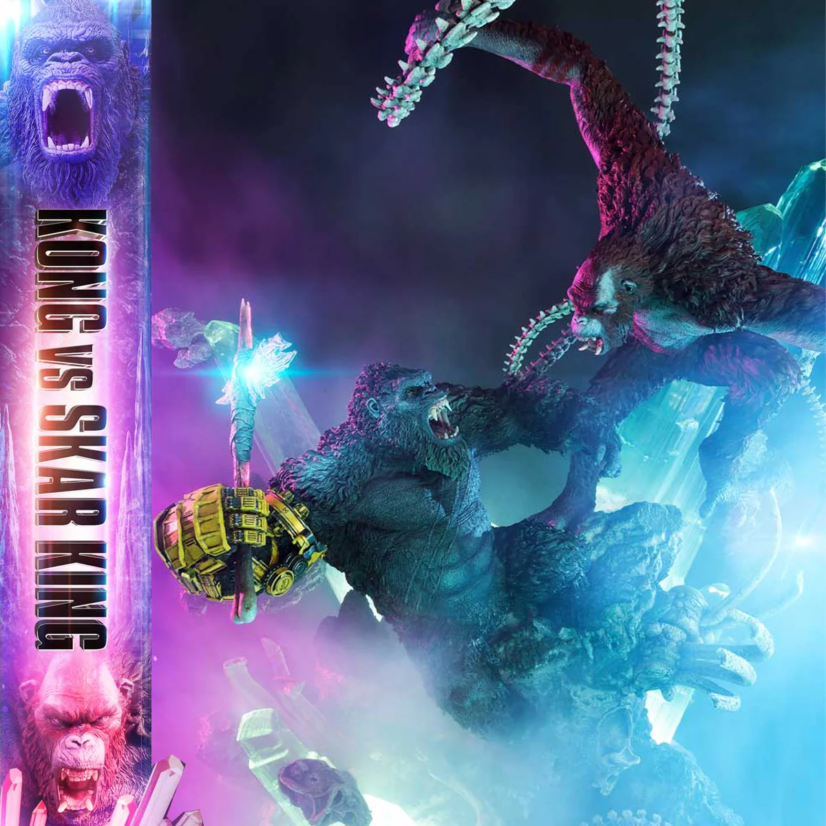 Ultimate Diorama Masterline Godzilla x Kong: The New Empire (Film) Kong vs. Skar King (Regular) Pre-Order Downpayment - Image 3