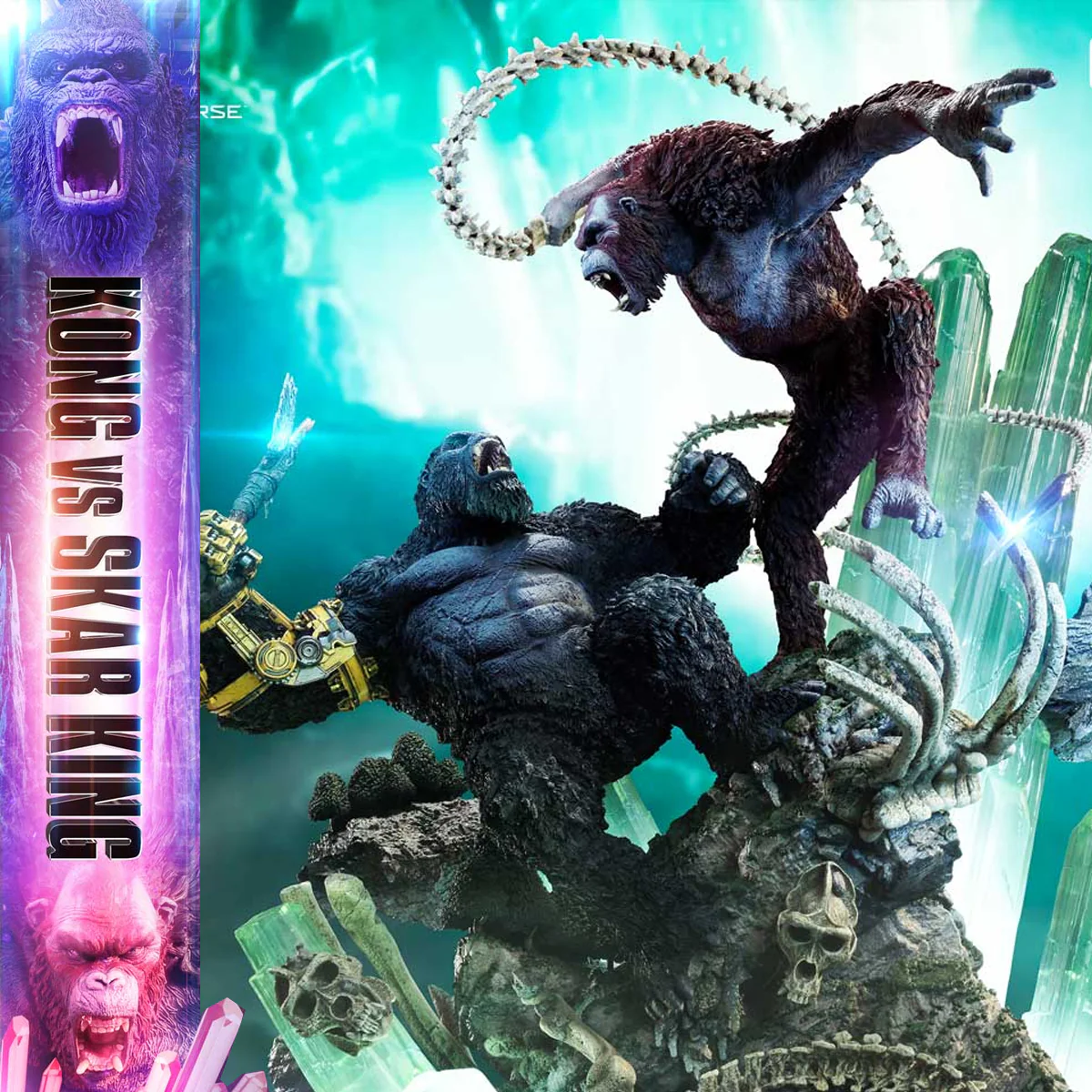 Ultimate Diorama Masterline Godzilla x Kong: The New Empire (Film) Kong vs. Skar King (Regular) Pre-Order Downpayment - Image 4