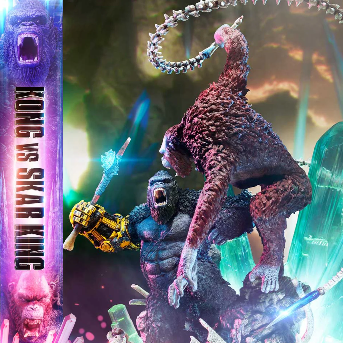 Ultimate Diorama Masterline Godzilla x Kong: The New Empire (Film) Kong vs. Skar King (Regular) Pre-Order Downpayment - Image 5