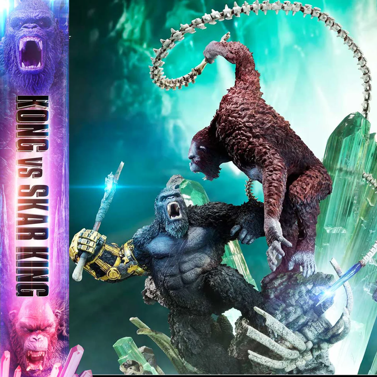 Ultimate Diorama Masterline Godzilla x Kong: The New Empire (Film) Kong vs. Skar King (Regular) Pre-Order Downpayment - Image 8