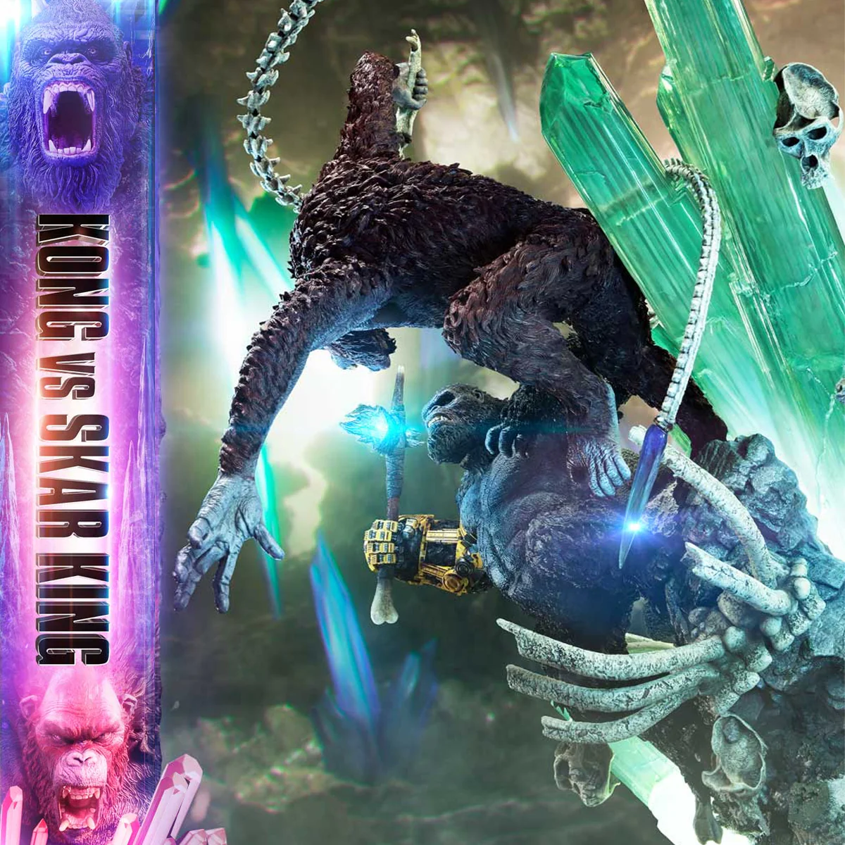 Ultimate Diorama Masterline Godzilla x Kong: The New Empire (Film) Kong vs. Skar King (Regular) Pre-Order Downpayment - Image 12