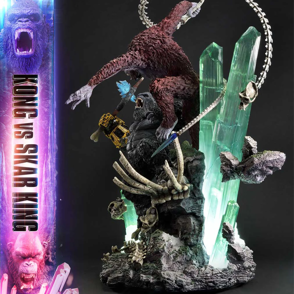 Ultimate Diorama Masterline Godzilla x Kong: The New Empire (Film) Kong vs. Skar King (Regular) Pre-Order Downpayment - Image 13