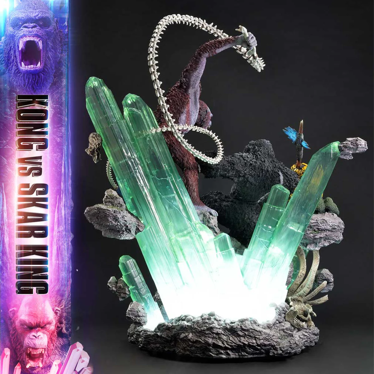 Ultimate Diorama Masterline Godzilla x Kong: The New Empire (Film) Kong vs. Skar King (Regular) Pre-Order Downpayment - Image 14