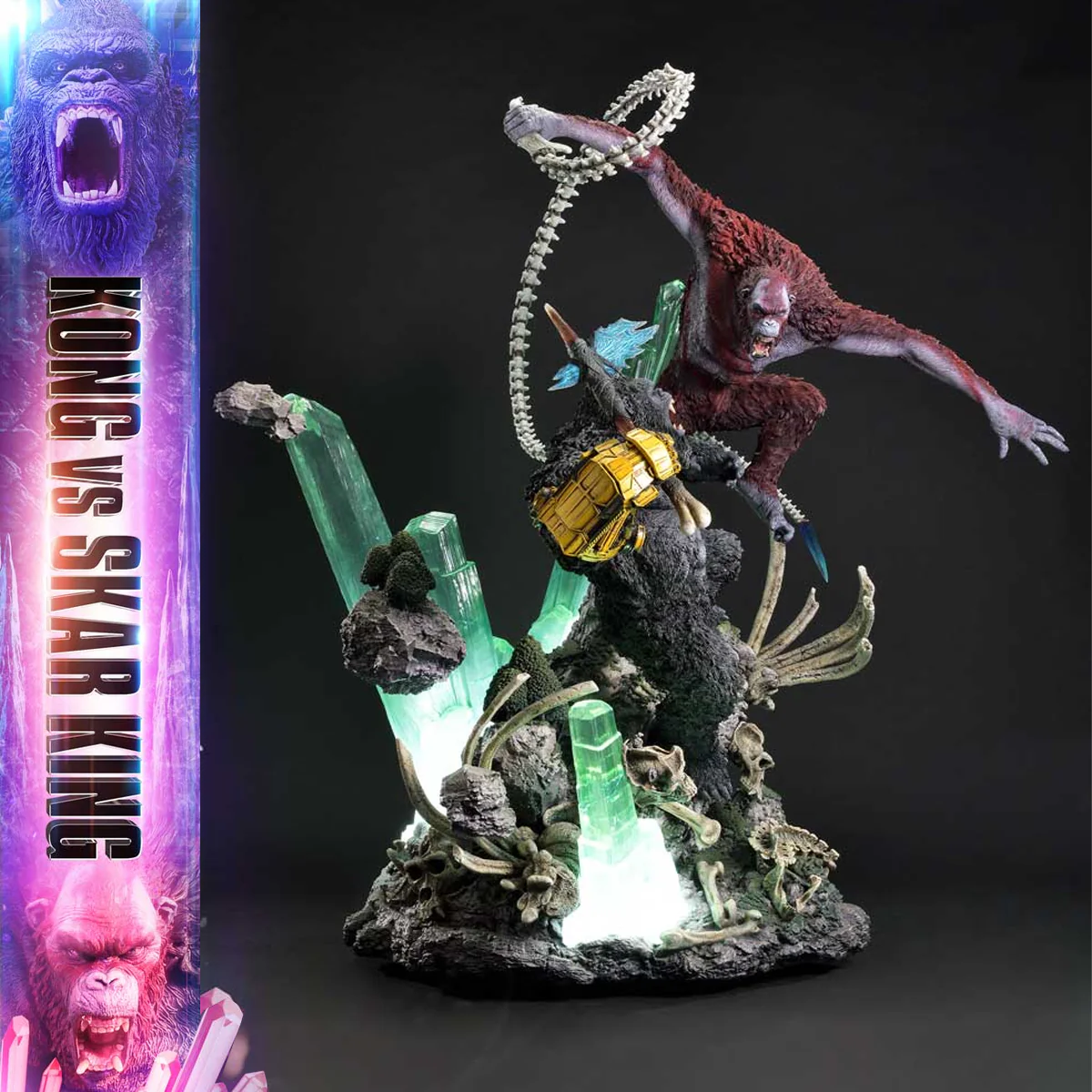 Ultimate Diorama Masterline Godzilla x Kong: The New Empire (Film) Kong vs. Skar King (Regular) Pre-Order Downpayment - Image 15