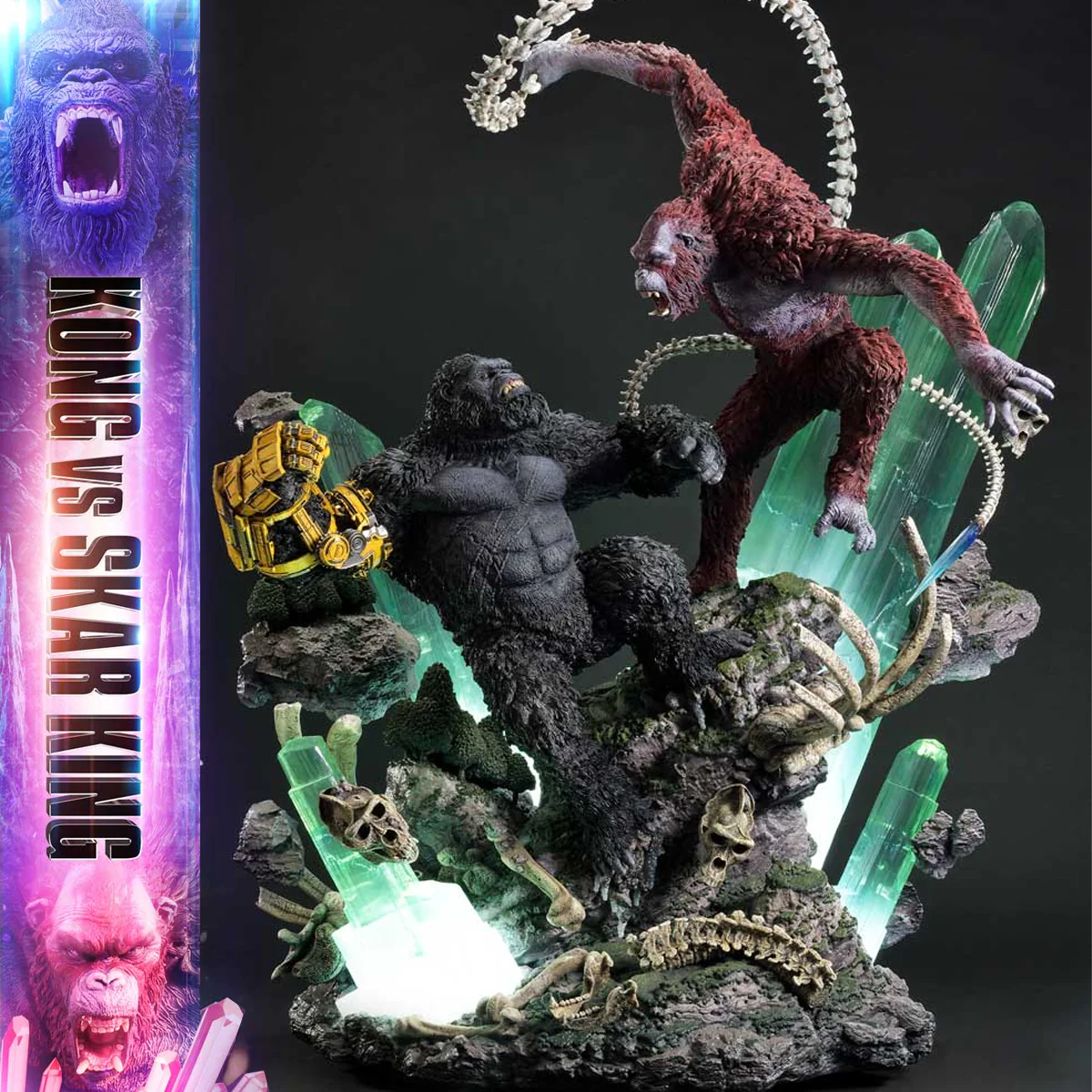 Ultimate Diorama Masterline Godzilla x Kong: The New Empire (Film) Kong vs. Skar King (Regular) Pre-Order Downpayment - Image 17