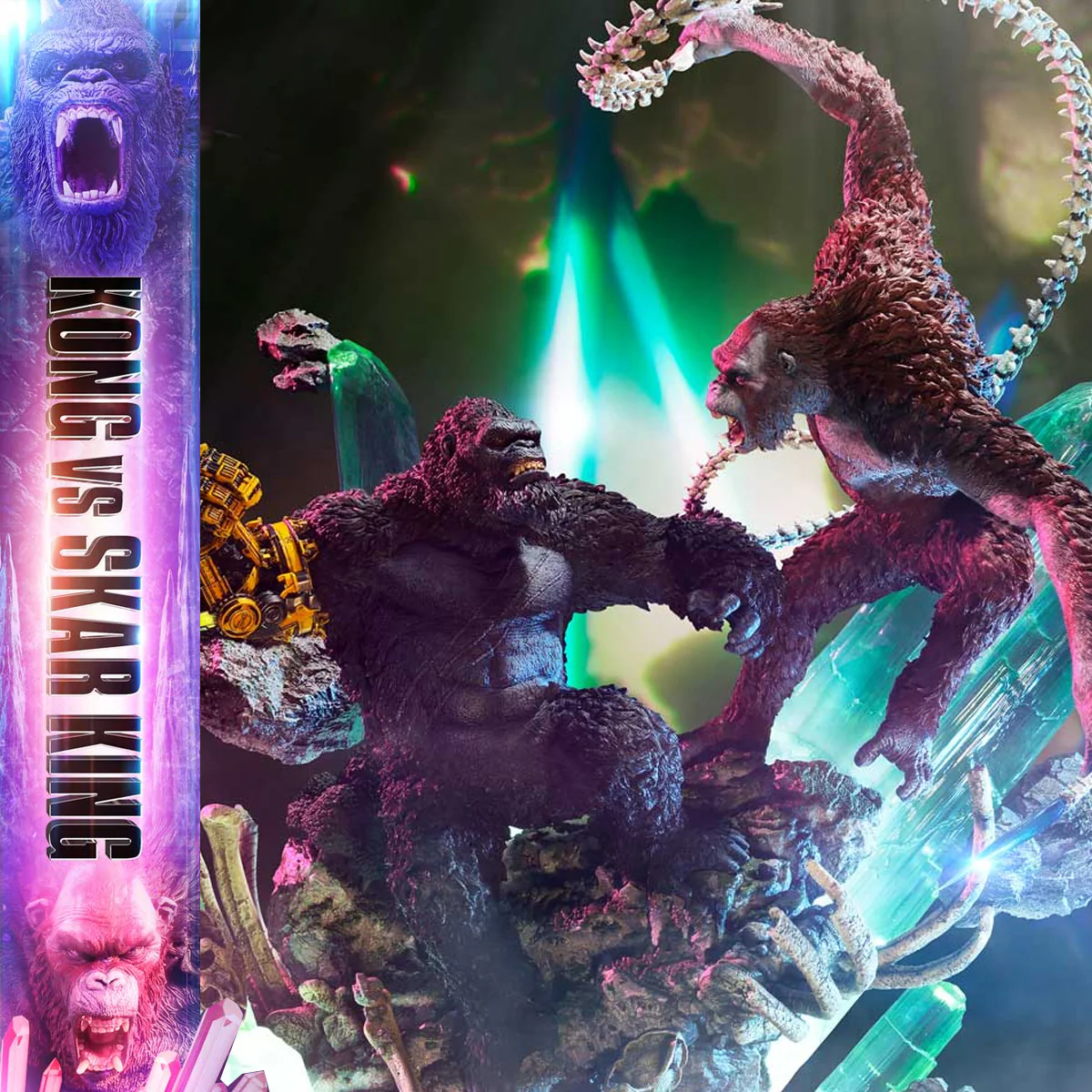 Ultimate Diorama Masterline Godzilla x Kong: The New Empire (Film) Kong vs. Skar King (Regular) Pre-Order Downpayment - Image 18