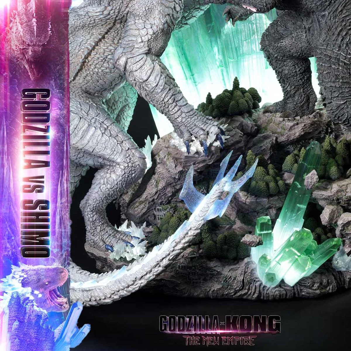 Ultimate Diorama Masterline Godzilla x Kong: The New Empire Godzilla vs. Shimo (Bonus Version) Pre-Order Downpayment - Image 18