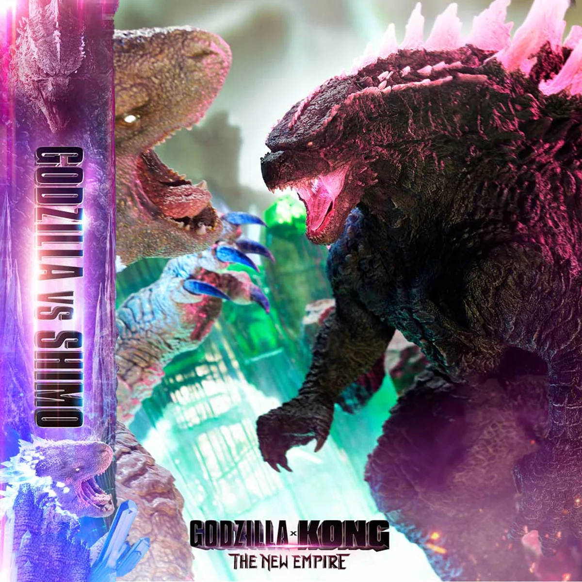 Ultimate Diorama Masterline Godzilla x Kong: The New Empire Godzilla vs. Shimo (Bonus Version) Pre-Order Downpayment - Image 19