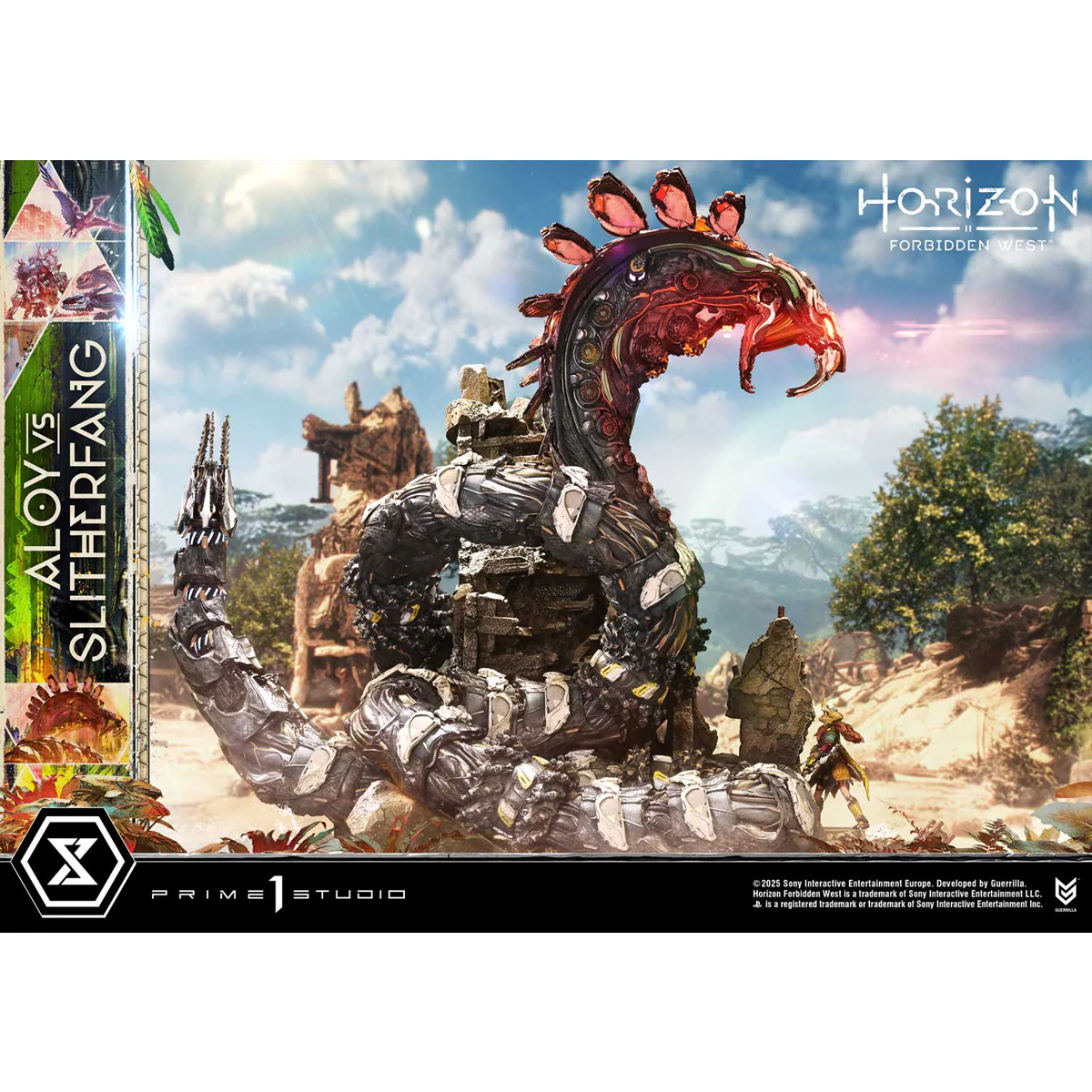 Ultimate Diorama Masterline Horizon Forbidden West Aloy vs. The Slitherfang (Bonus version) (UDMHFW-01S) Pre-Order Downpayment - Image 24