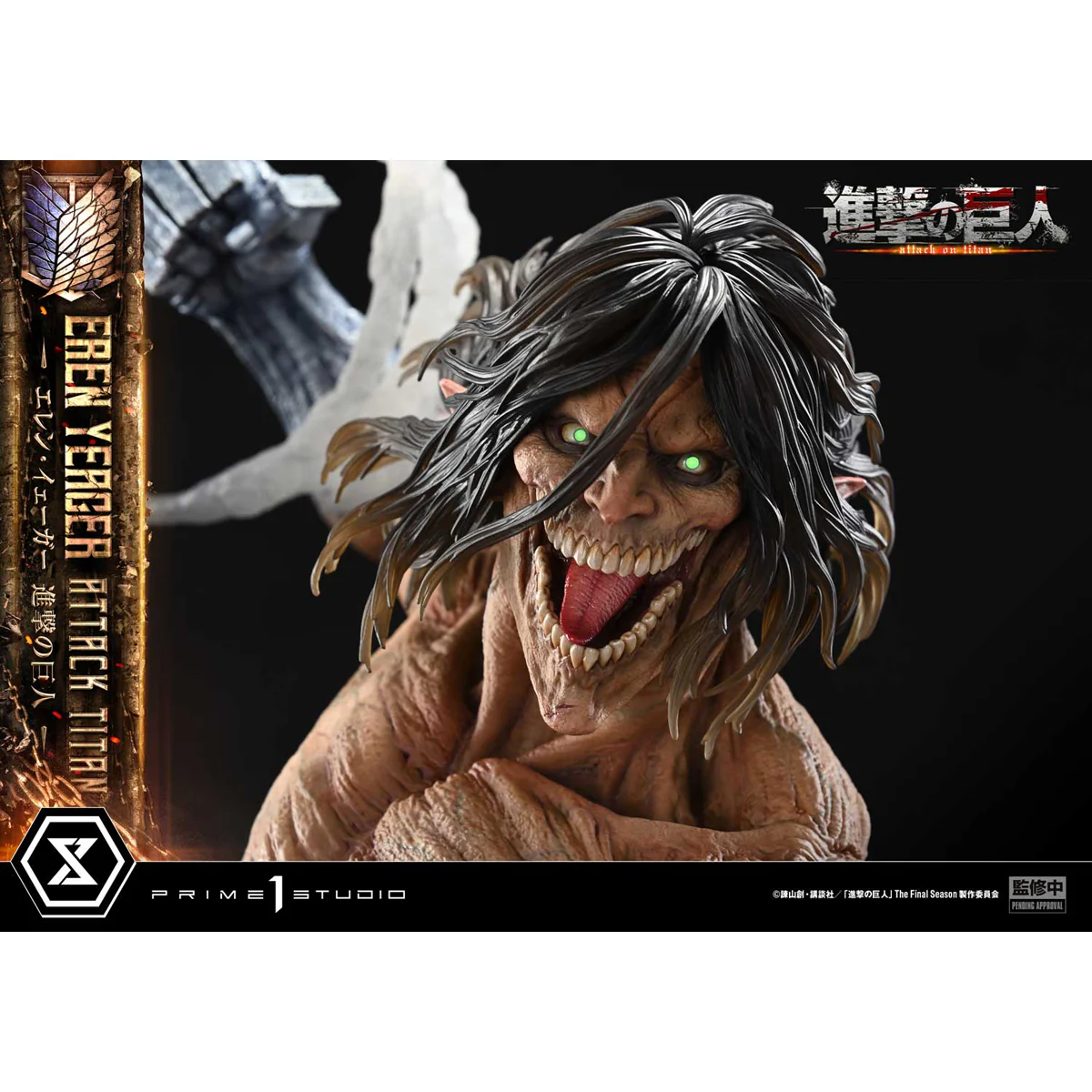 Ultimate Diorama Masterline TV Animation Attack on Titan Eren Yeager Attack Titan Bonus Version (UDMAOT-02S) Pre-Order Downpayment - Image 22