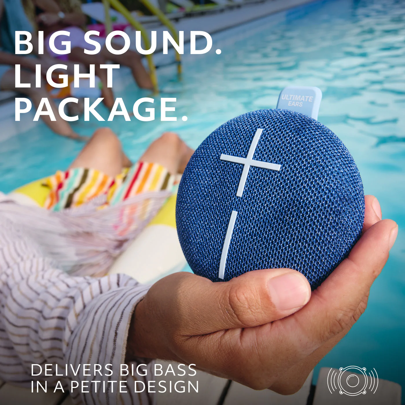 Ultimate Ears Miniroll Portable Bluetooth Speaker (Blue, Black, Grey, Pink) - Image 3