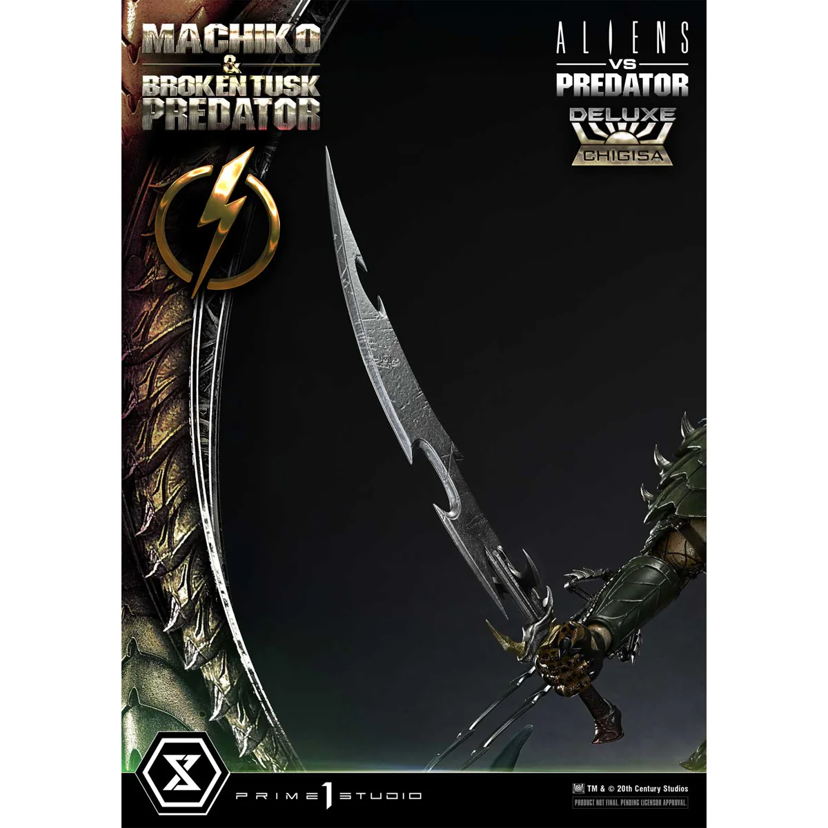 Ultimate Premium Masterline Aliens vs. Predator (Comic) Machiko & Broken Tusk Predator (Deluxe Version) (UPMAVP-01DX) Pre-Order Downpayment - Image 27