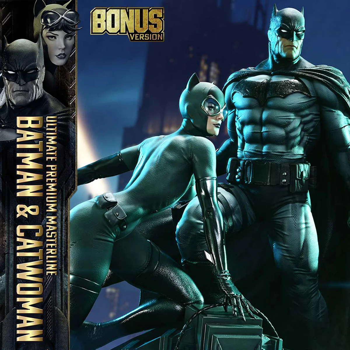 Ultimate Premium Masterline Batman (Comics) Batman & Catwoman (Concept Design by Clay Mann) Bonus version Pre-Order Downpayment - Image 6