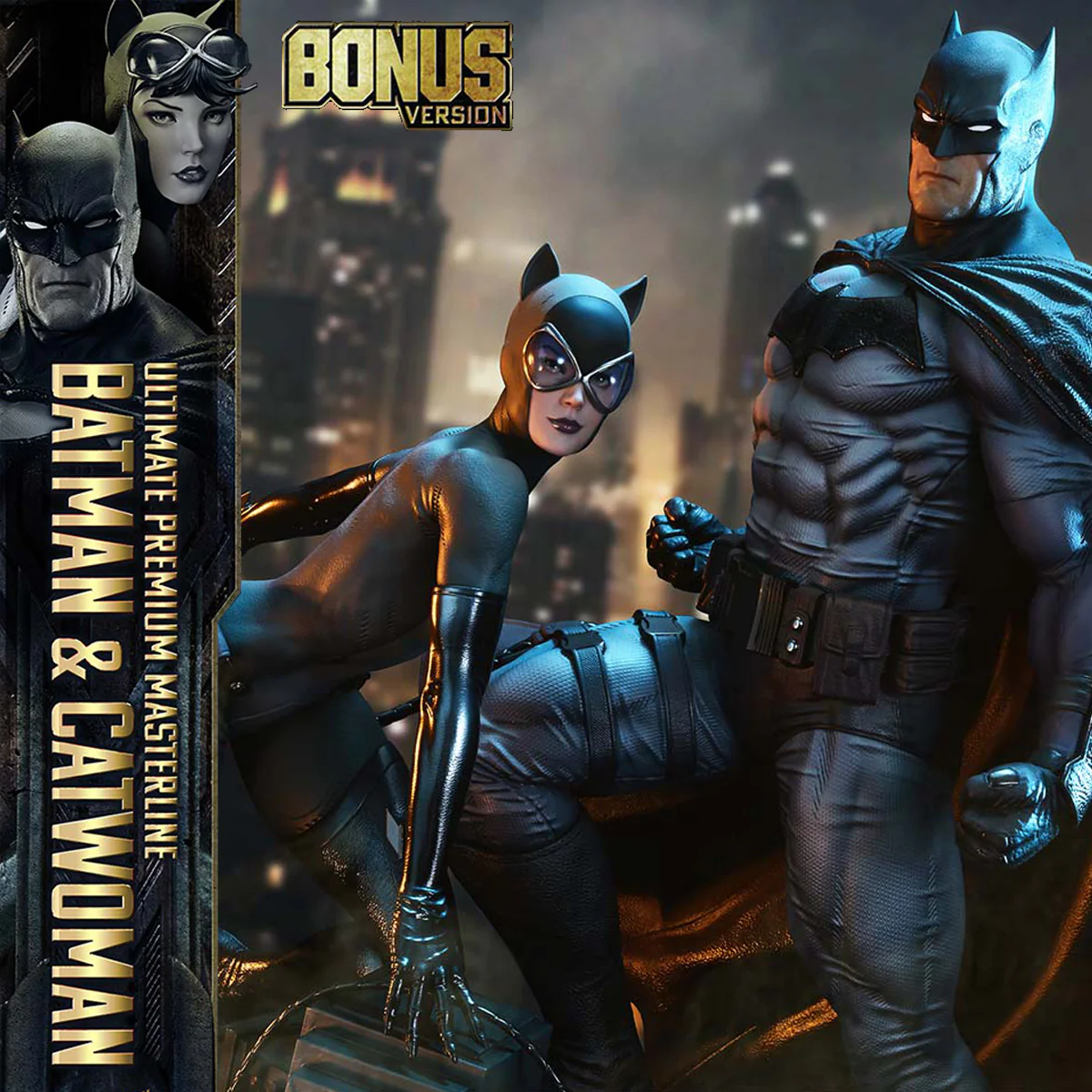 Ultimate Premium Masterline Batman (Comics) Batman & Catwoman (Concept Design by Clay Mann) Bonus version Pre-Order Downpayment - Image 7