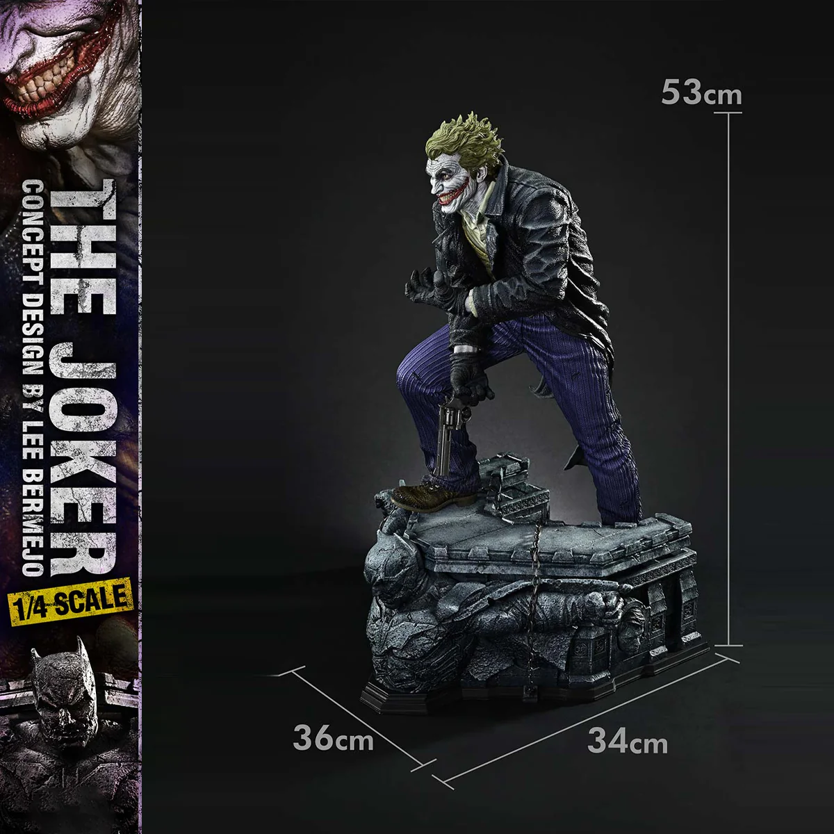 Ultimate Premium Masterline Batman (Comics) The Joker (Concept Design by Lee Bermejo) DX Bonus Verion (UPMDC-15DXS) Pre-Order Downpayment - Image 39
