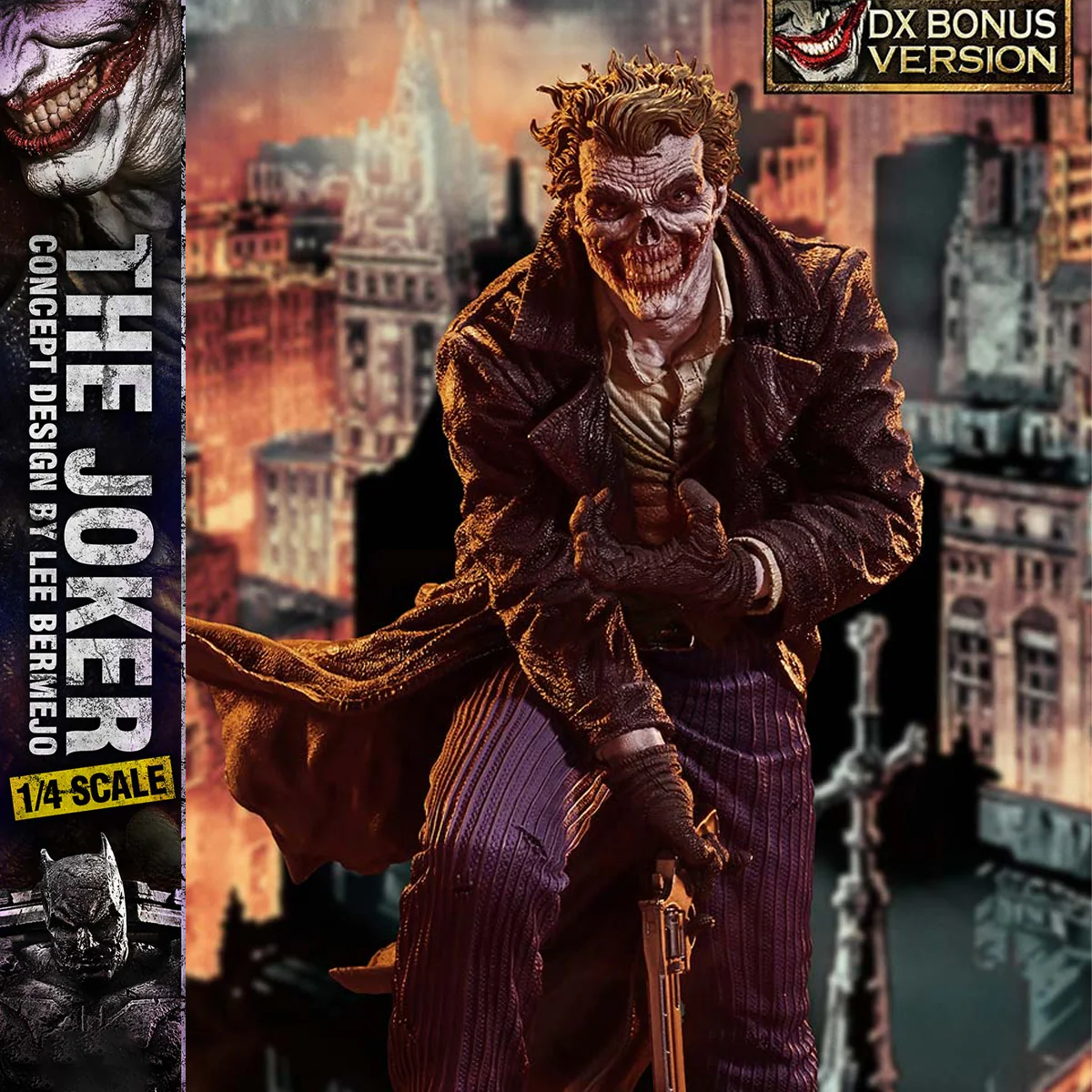Ultimate Premium Masterline Batman (Comics) The Joker (Concept Design by Lee Bermejo) DX Bonus Verion (UPMDC-15DXS) Pre-Order Downpayment - Image 4