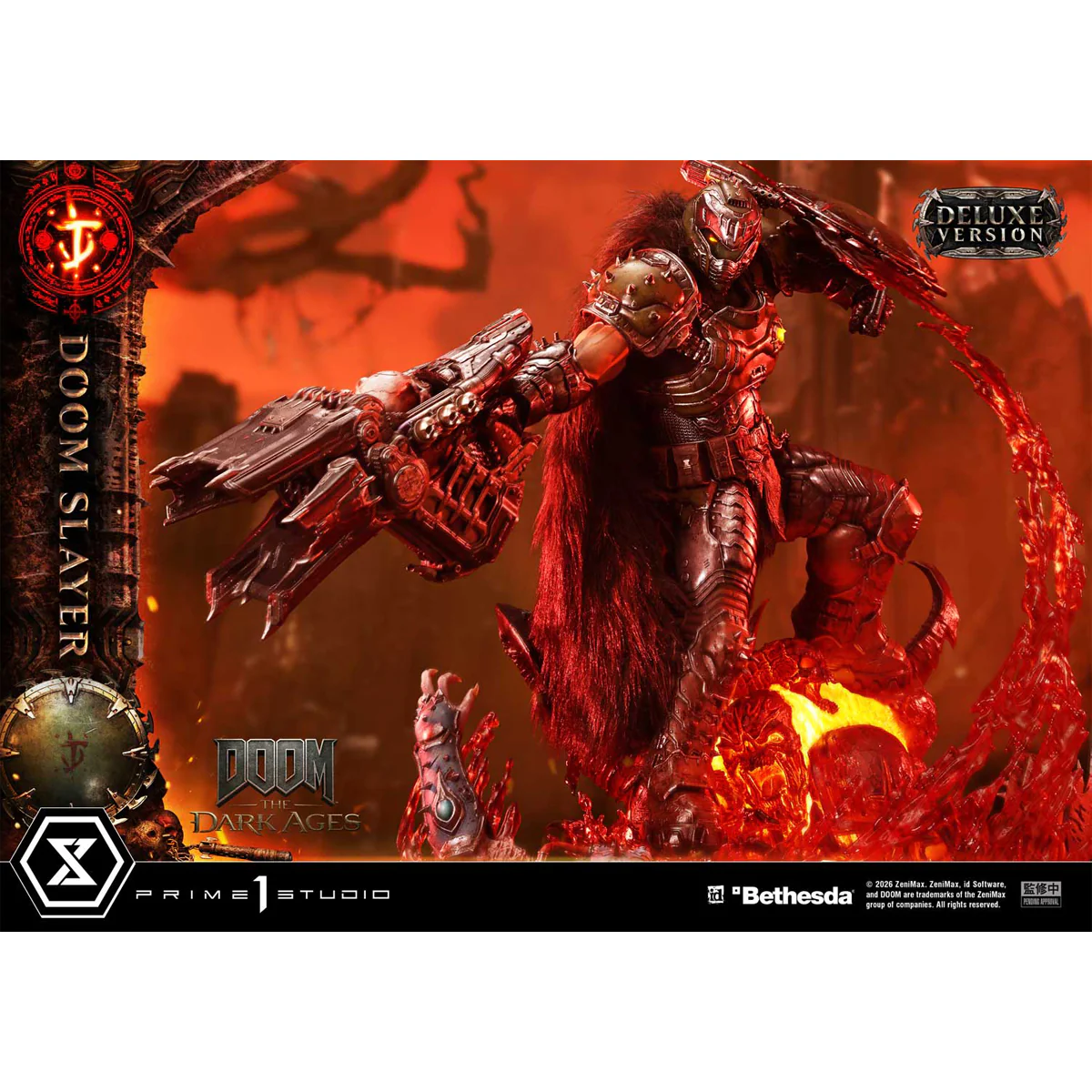 Ultimate Premium Masterline DOOM: The Dark Ages Doom Slayer Deluxe ver. (UPMDOOM-01DX) Pre-Order Downpayment - Image 4