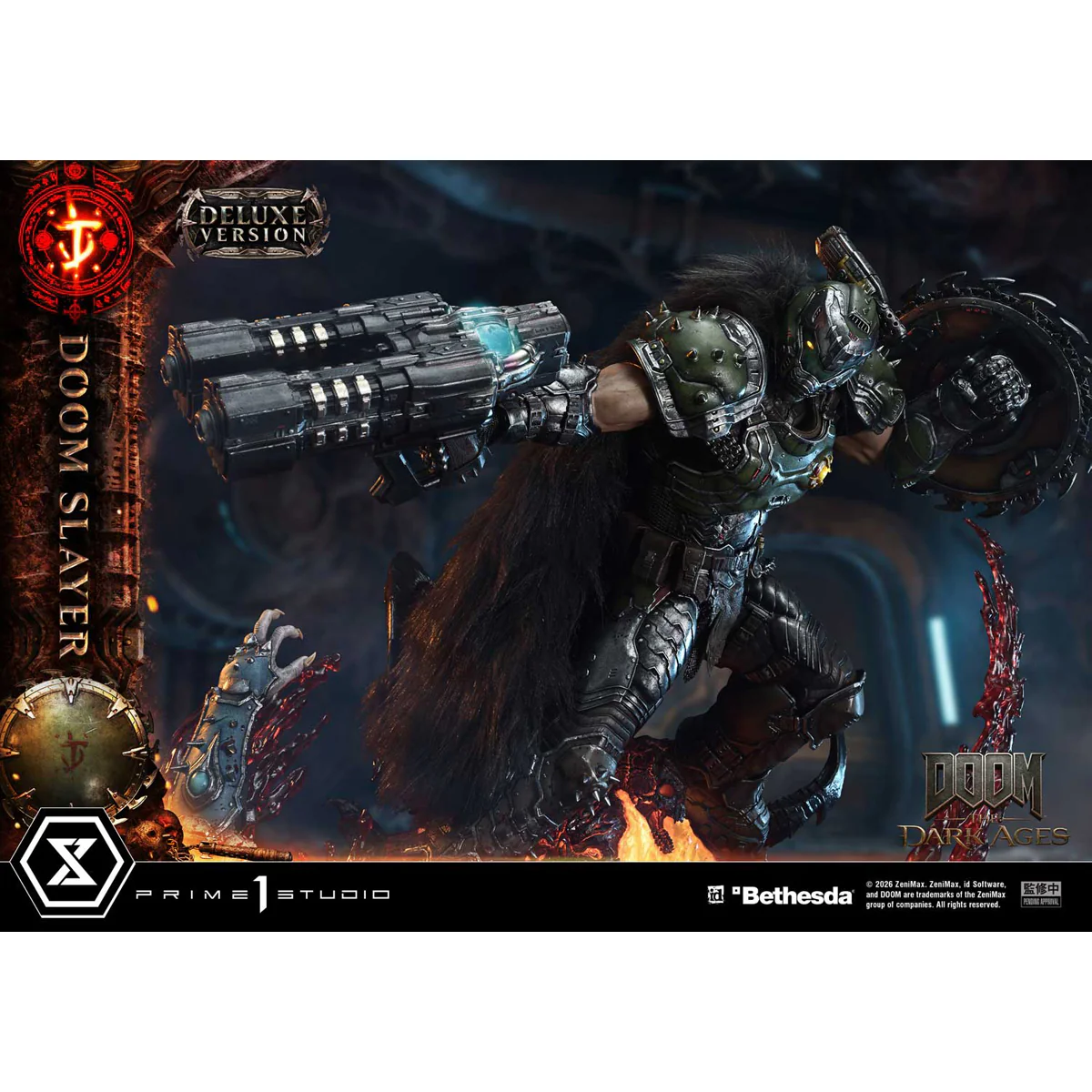 Ultimate Premium Masterline DOOM: The Dark Ages Doom Slayer Deluxe ver. (UPMDOOM-01DX) Pre-Order Downpayment - Image 8