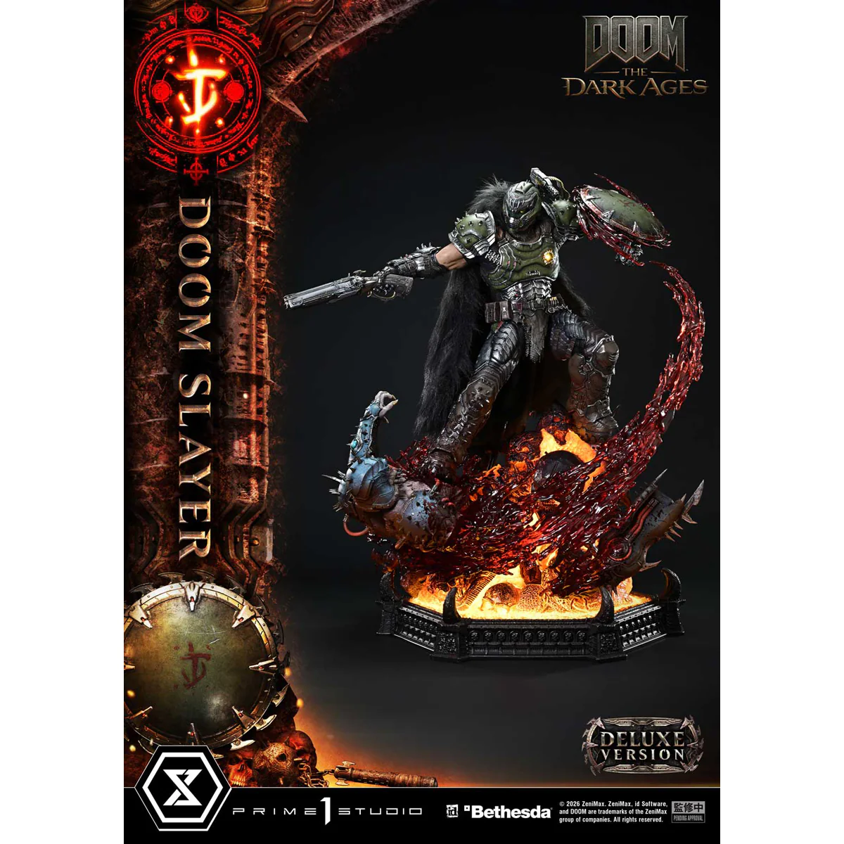 Ultimate Premium Masterline DOOM: The Dark Ages Doom Slayer Deluxe ver. (UPMDOOM-01DX) Pre-Order Downpayment - Image 10