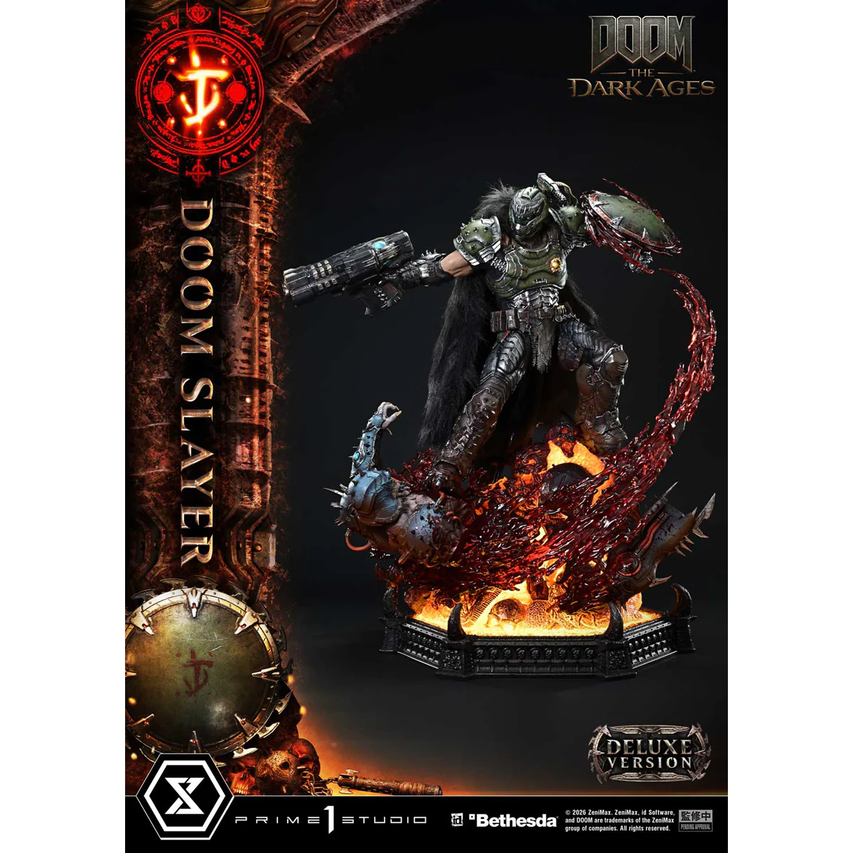 Ultimate Premium Masterline DOOM: The Dark Ages Doom Slayer Deluxe ver. (UPMDOOM-01DX) Pre-Order Downpayment - Image 11