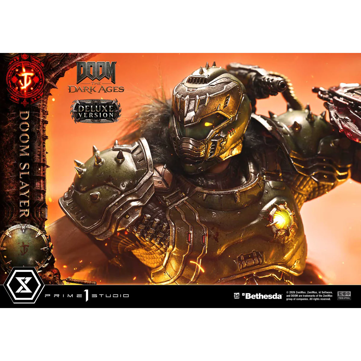 Ultimate Premium Masterline DOOM: The Dark Ages Doom Slayer Deluxe ver. (UPMDOOM-01DX) Pre-Order Downpayment - Image 15