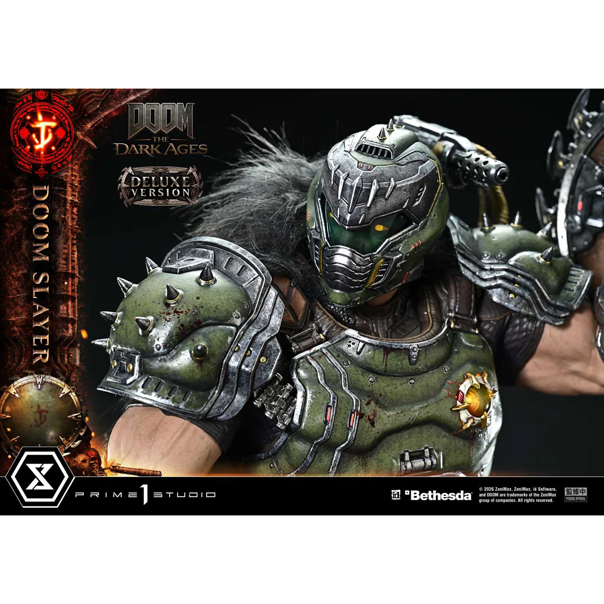 Ultimate Premium Masterline DOOM: The Dark Ages Doom Slayer Deluxe ver. (UPMDOOM-01DX) Pre-Order Downpayment - Image 16