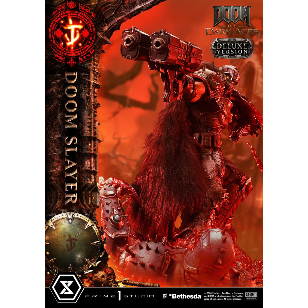 Ultimate Premium Masterline DOOM: The Dark Ages Doom Slayer Deluxe ver. (UPMDOOM-01DX) Pre-Order Downpayment - Image 17