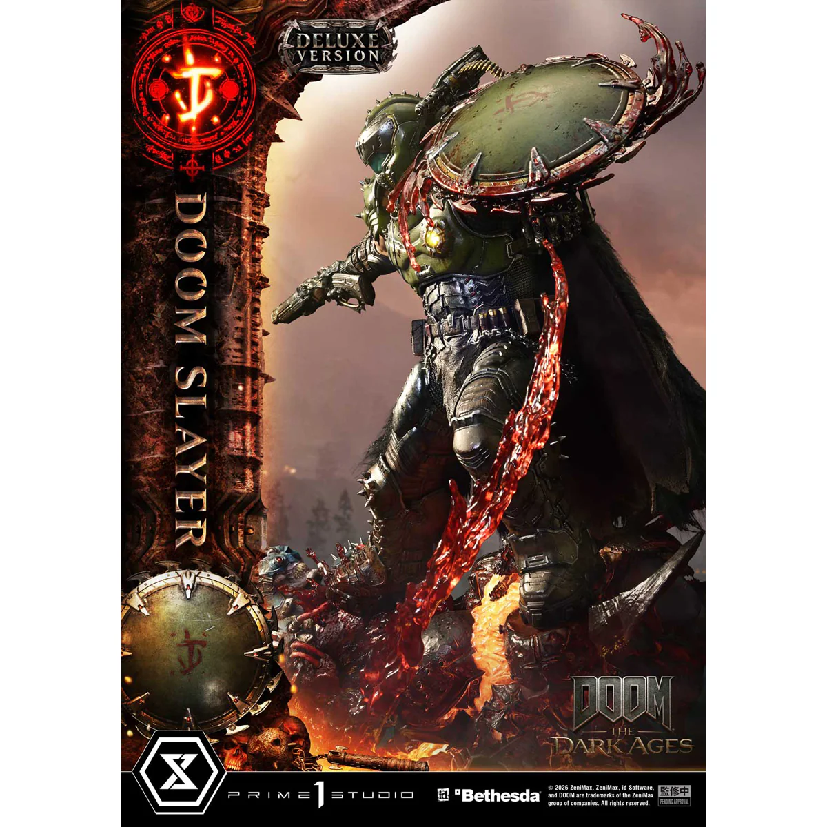 Ultimate Premium Masterline DOOM: The Dark Ages Doom Slayer Deluxe ver. (UPMDOOM-01DX) Pre-Order Downpayment - Image 18
