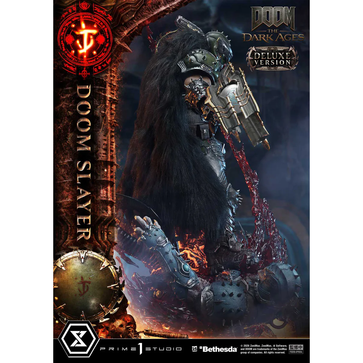 Ultimate Premium Masterline DOOM: The Dark Ages Doom Slayer Deluxe ver. (UPMDOOM-01DX) Pre-Order Downpayment - Image 19