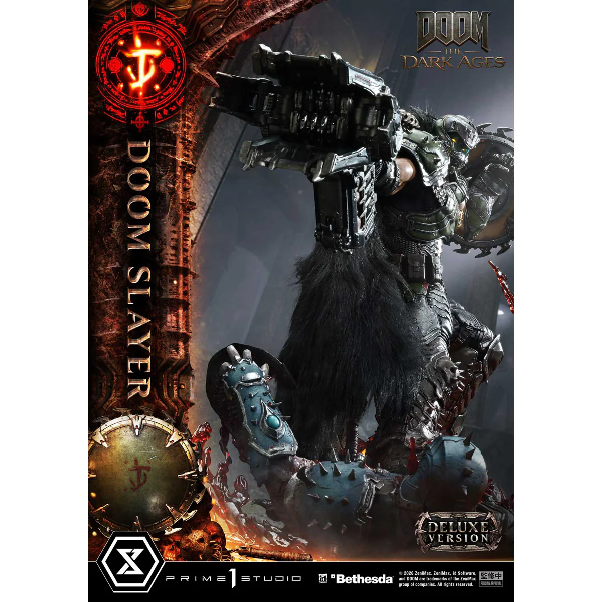 Ultimate Premium Masterline DOOM: The Dark Ages Doom Slayer Deluxe ver. (UPMDOOM-01DX) Pre-Order Downpayment - Image 20