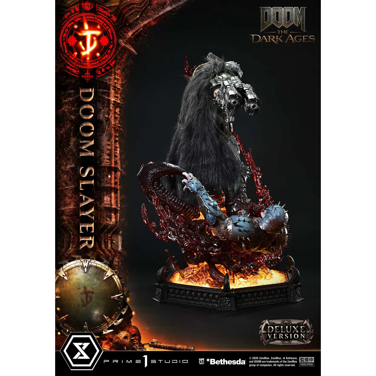 Ultimate Premium Masterline DOOM: The Dark Ages Doom Slayer Deluxe ver. (UPMDOOM-01DX) Pre-Order Downpayment - Image 21