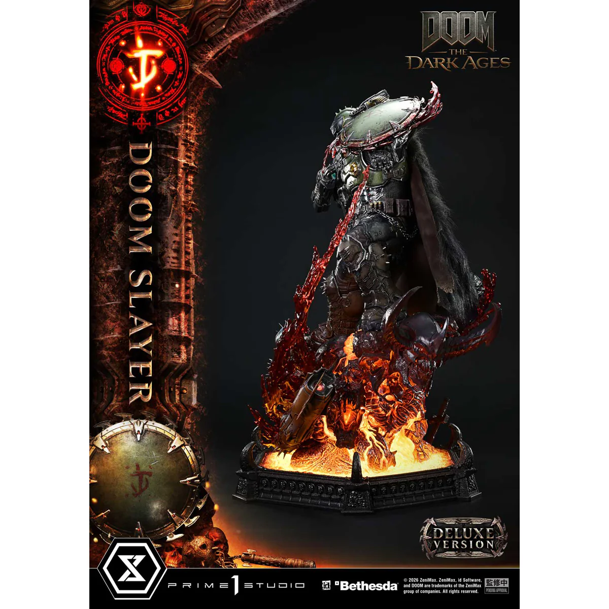 Ultimate Premium Masterline DOOM: The Dark Ages Doom Slayer Deluxe ver. (UPMDOOM-01DX) Pre-Order Downpayment - Image 23