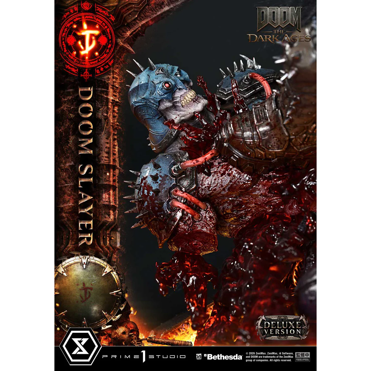 Ultimate Premium Masterline DOOM: The Dark Ages Doom Slayer Deluxe ver. (UPMDOOM-01DX) Pre-Order Downpayment - Image 24