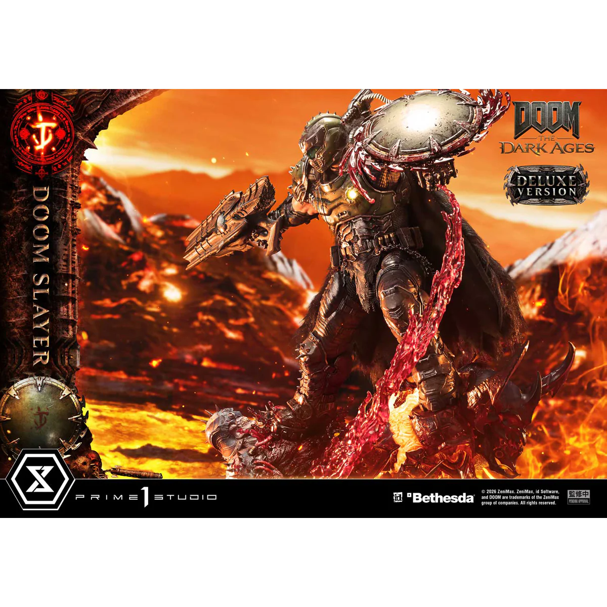 Ultimate Premium Masterline DOOM: The Dark Ages Doom Slayer Deluxe ver. (UPMDOOM-01DX) Pre-Order Downpayment - Image 26