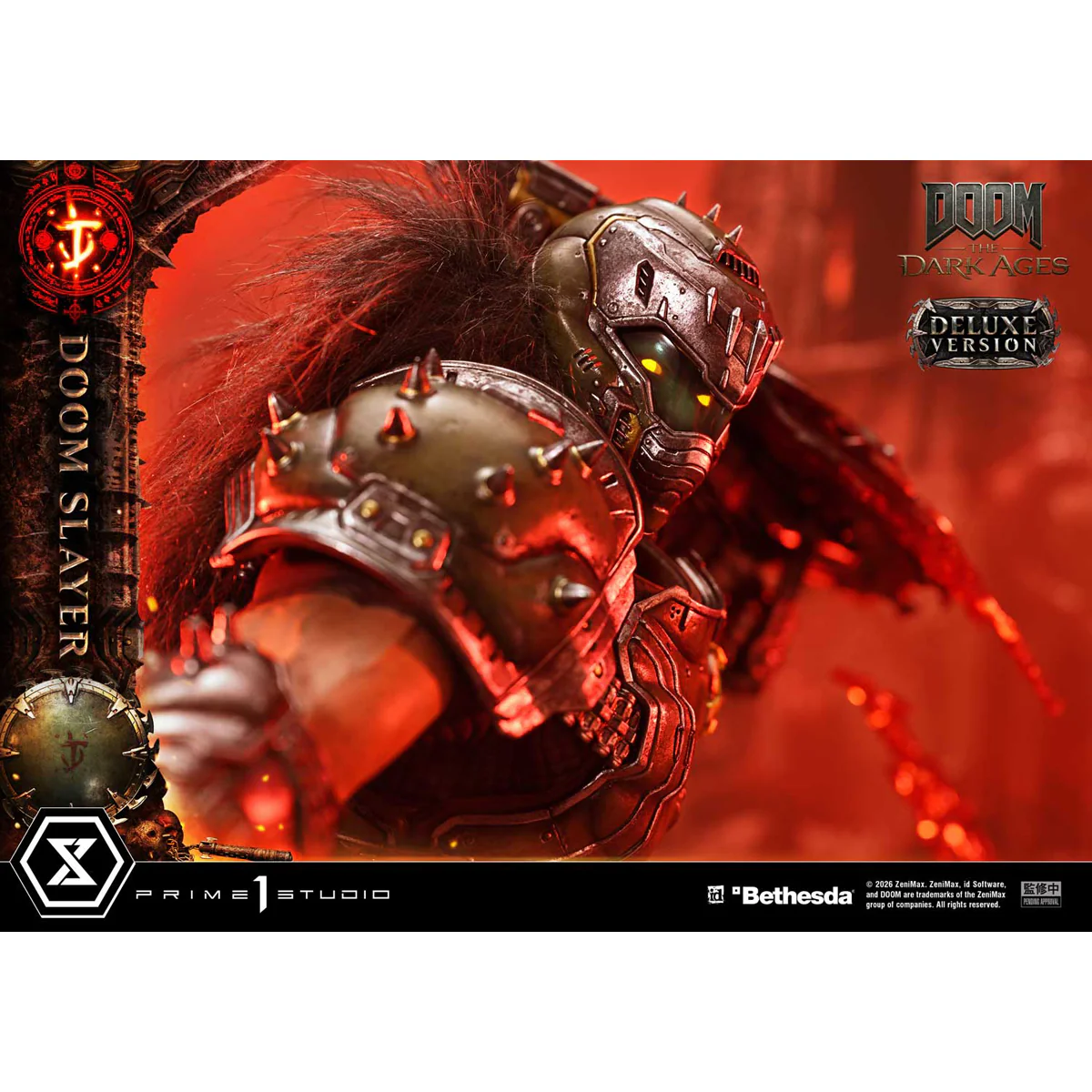 Ultimate Premium Masterline DOOM: The Dark Ages Doom Slayer Deluxe ver. (UPMDOOM-01DX) Pre-Order Downpayment - Image 29