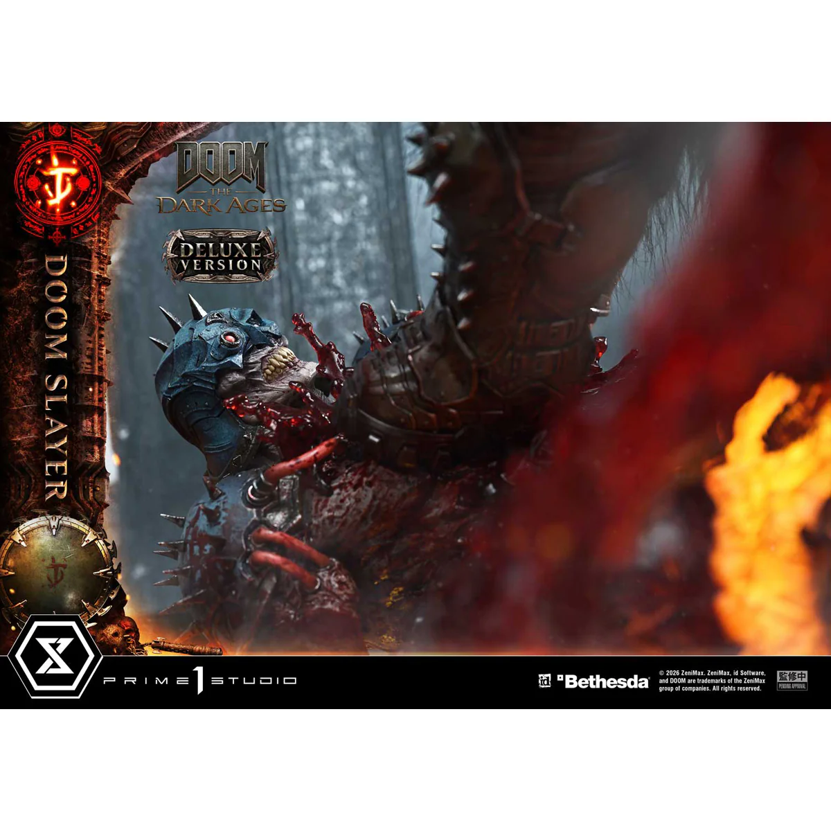 Ultimate Premium Masterline DOOM: The Dark Ages Doom Slayer Deluxe ver. (UPMDOOM-01DX) Pre-Order Downpayment - Image 32