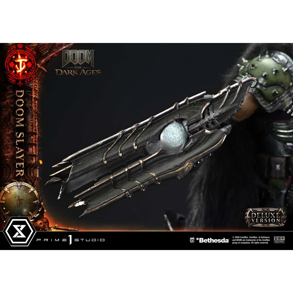 Ultimate Premium Masterline DOOM: The Dark Ages Doom Slayer Deluxe ver. (UPMDOOM-01DX) Pre-Order Downpayment - Image 37