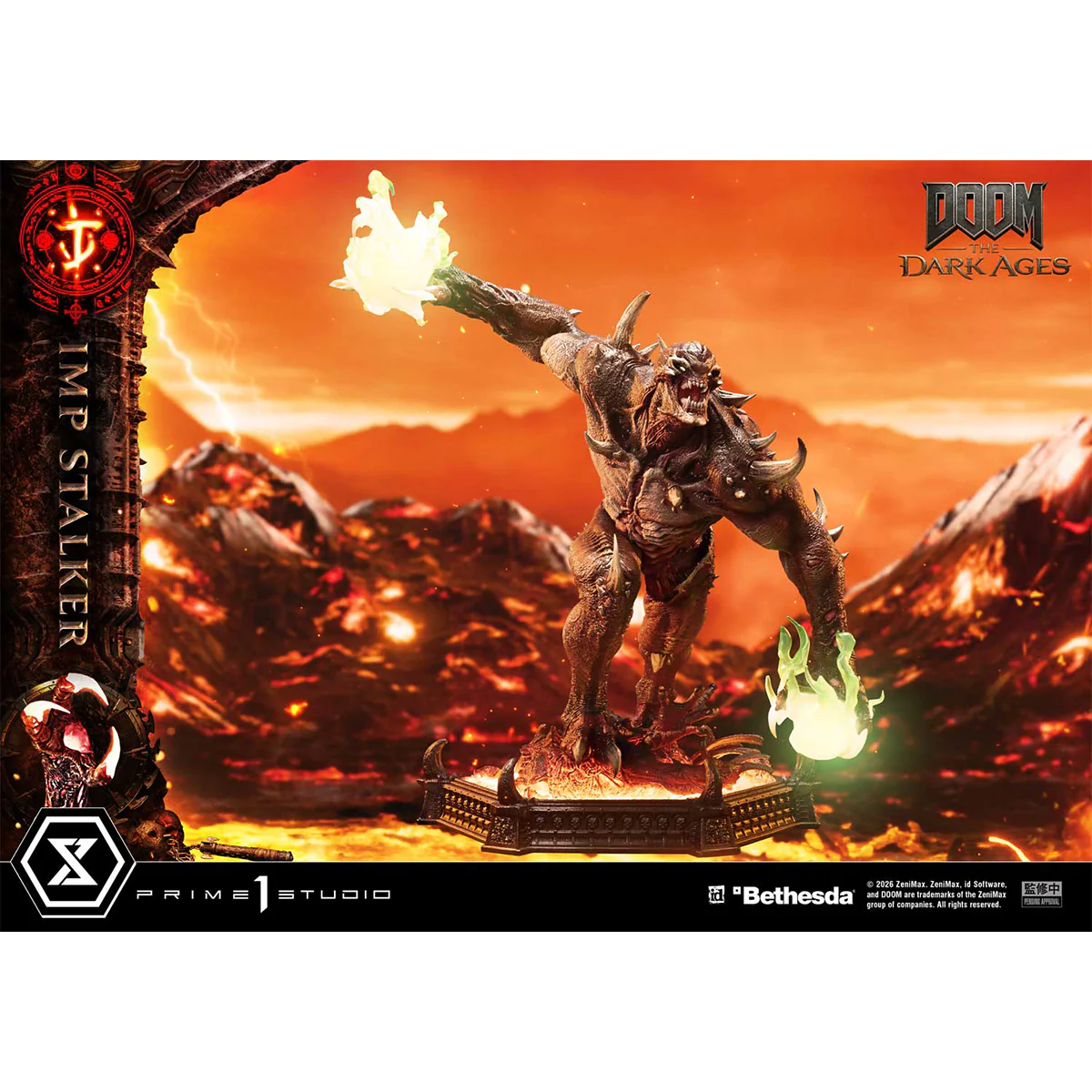 Ultimate Premium Masterline Doom: The Dark Ages Imp Stalker (Bonus Version) (UPMDOOM-02S) Pre-Order Downpayment - Image 10