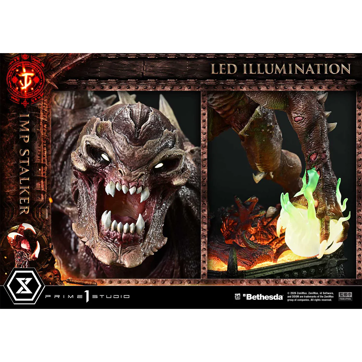 Ultimate Premium Masterline Doom: The Dark Ages Imp Stalker (Bonus Version) (UPMDOOM-02S) Pre-Order Downpayment - Image 14
